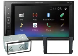 radio-pioneer-2-din-dab-bluetooth-audi-a6-c5