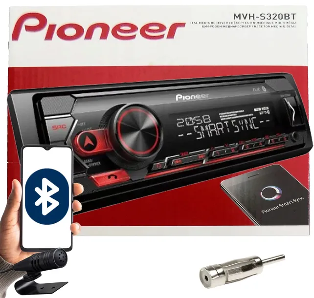 RADIO PIONEER BT PEUGEOT 206 207 307 3008 RENAULT CLIO LAGUNA MASTER 2 3 4
