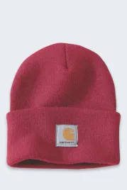 czapka-carhartt-knit-cuffed-beanie-industry-red