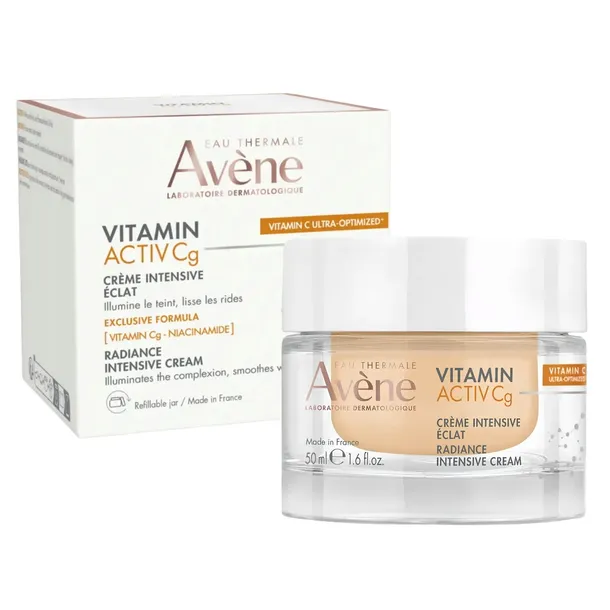 Avene Vitamin Activ krem intensywnie rozjaśniający do twarzy 50 ml