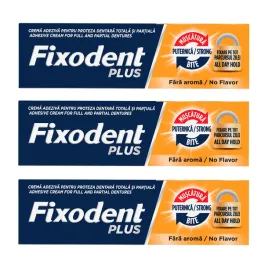 3x-fixodent-plus-all-day-hold-krem-mocujacy-do-protez-bez-smaku-40-g