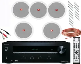glosniki-sufitowe-jbl-5-szt-amplituner-onkyo-bluetooth-naglosnienie