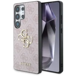 guess-pu-4g-metal-logo-case-for-samsung-galaxy-s25-ultra-roz