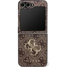 etui-guess-hardcase-4g-big-4g-classic-logo-do-galaxy-z-flip7-brazowe-ze-zl