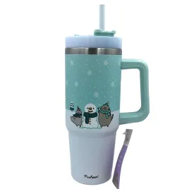 pusheen-kubek-termiczny-ze-slomka-900ml-zielono-bialy