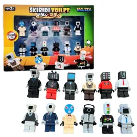 skibidi-toilet-figurki-zestaw-12-sztuk-mini-klocki-cameraman-speakerman