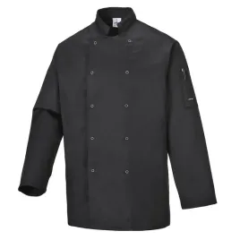 bluza-kucharska-suffolk-portwest-c833-czarny-r-xxxl