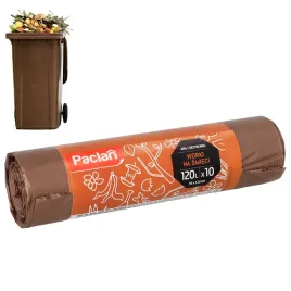 worki-na-smieci-120l-do-segregacji-bio-brazowe-odpady-10szt-paclan