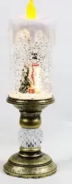 swieca-swiateczna-led-z-figurka-balwana-i-brokatowym-efektem-sniegu-30cm