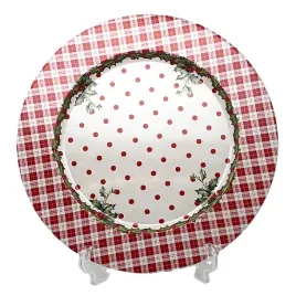 swiateczna-metalowa-taca-podtalerz-28cm-kropki