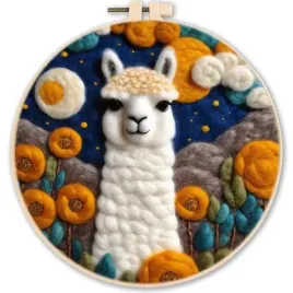 obrazek-do-filcowania-zestaw-kreatywny-lama