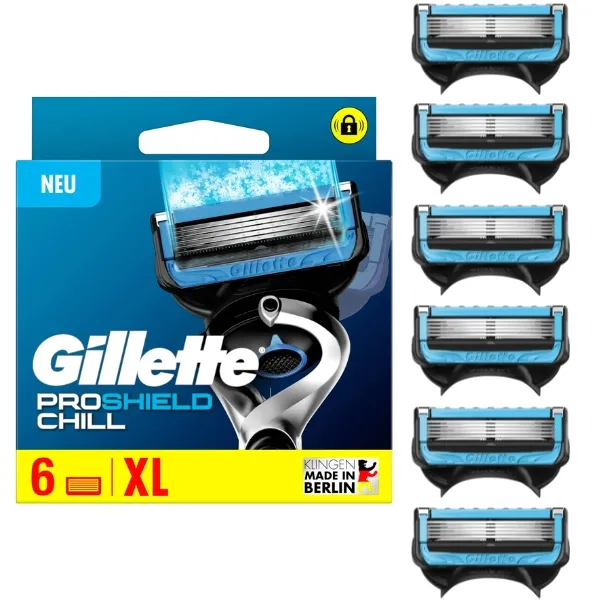 Gillette Fusion Proshield Chill wkłady 6 szt