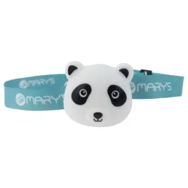 marys-latarka-czolowa-dziecieca-panda-38lm-li-pol-ladowalna-ecolight