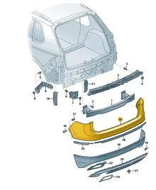 poszycie-zderzaka-vw-tiguan-tyl-5na807421gru-produkt-nowy-oryginalny