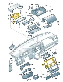 ramka-dekoracyjna-radia-czern-volkswagen-t5-produkt-nowy-oryginalny