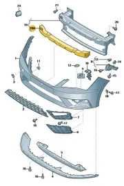 absorber-pianka-zderzaka-przedniego-5f0807251f-seat-leon-3-nowy-oryginal