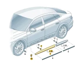 nakladka-drzwi-vw-arteon-prawy-przod-3g8853268gru-produkt-nowy-oryginalny