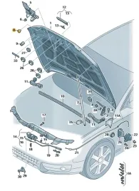 volkswagen-oe-8p0823433a-odboj-maski-nowy-oryginalny