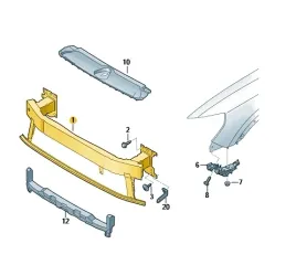 belka-zderzaka-wzmocnienie-przod-audi-rs-q3-83a807109-nowa-oryginalna