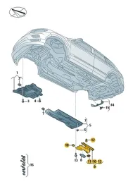 oslona-podwozia-lewa-5qf825101a-nowa-orygianal-volkswagen-audi-seat-skoda