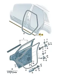 uszczelka-progu-lewa-audi-q3-rsq3-nowa-oryginal-aso-83a833177