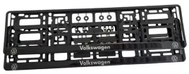 ramki-tablicy-i-listwy-zelowe-volkswagen-black-2szt