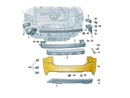 poszycie-tylnego-zderzaka-gruntowane-658807421a-nowe-oryginal-skoda-kamiq