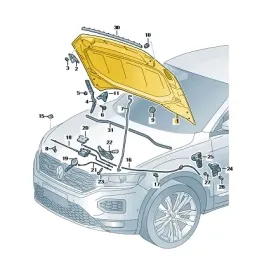 maska-przednia-2ga823031a-volkswagen-t-roc-nowa-oryginalna