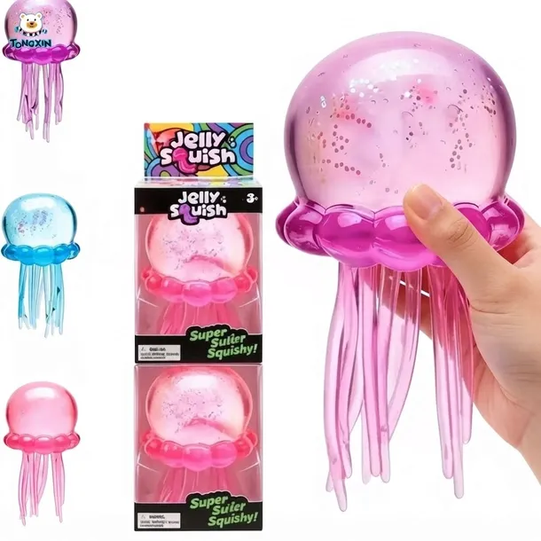 Meduza NeeDoh JUMBO XXL  Wielki Gniotek Antystresowy 15 cm  Hit z TikToka