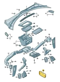 kratka-wyciagu-powietrza-vag-oe-7l0819181-nowa-oryginalna