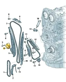 napinacz-lancucha-vag-oe-06k109467ag-nowa-oryginalna