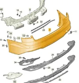 oryginalne-poszycie-zderzaka-gruntowane-tyl-audi-a5-oe-8w6807067afgru