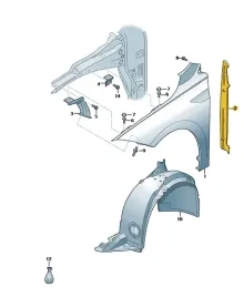 wygluszenie-blotnika-prawe-2g0821112a-vw-polo-2018-nowe-oryginalne