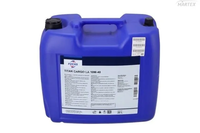 OLEJ FUCHS TITAN CARGO LA 10W40 20L ACEA E9/E7/E6; API CI-4; MB 228.51; VOL