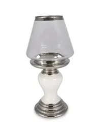 swiecznik-ceramiczny-ze-szklanym-kloszem-bialy-28cm