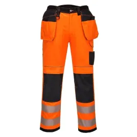 spodnie-ostrzegawcze-stretch-pw3-portwest-pw306-pomaranczowy-czarny-r-36