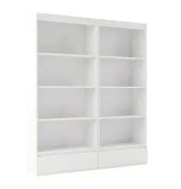 regal-biurowy-zestaw-2x-palermo-szafka-2-szuflady-8-polek-do-biura-bialy