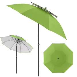 parasol-ogrodowy-skladany-doppler-windprofi-200cm-lamany-zielony