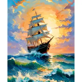 malowanie-po-numerach-z-rama-obrazy-do-malowania-statek-wsrod-fal-40x50-cm