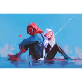 malowanie-po-numerach-z-rama-marvel-miles-morales-i-spider-woman-50x40-cm