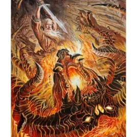 malowanie-po-numerach-z-rama-walka-z-balrogiem-wladca-pierscieni-40x50-cm