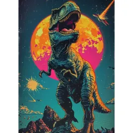 malowanie-po-numerach-z-rama-obrazy-do-malowania-epoka-t-rexa-40x50-cm