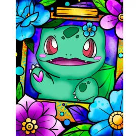 malowanie-po-numerach-z-rama-obrazy-do-malowania-pokemon-bulbasaur-40x50-cm