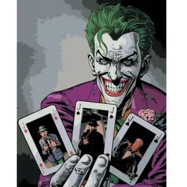 malowanie-po-numerach-z-rama-obrazy-do-malowania-joker-i-karty-40x50-cm