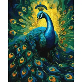 malowanie-po-numerach-z-rama-obrazy-do-malowania-elegancki-paw-40x50-cm
