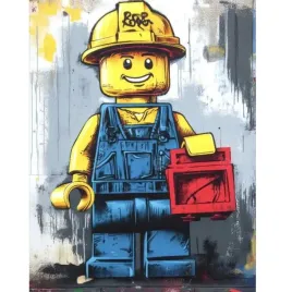 malowanie-po-numerach-z-rama-obrazy-do-malowania-lego-budowniczy-40x50-cm