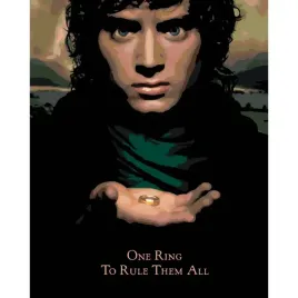 malowanie-po-numerach-obrazy-do-malowania-frodo-z-pierscieniem-40x50-cm
