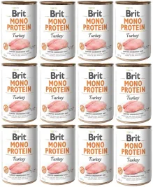 brit-mono-protein-turkey-12-x-400-g-monobialkowa-mokra-karma-z-indykiem-psy