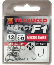 haczyki-trabucco-f1-match-no16