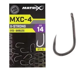 haczyk-matrix-eyed-mxc-4-barbless-size-18-10szt